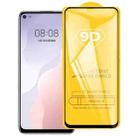 For Huawei Nova 7 SE 9D Full Glue Full Screen Tempered Glass Film - 1