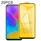 For Huawei Honor 9C 25 PCS 9D Full Glue Full Screen Tempered Glass Film - 1