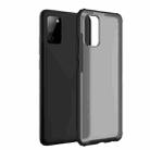 For Samsung Galaxy A02s (EU Edition) Four-corner Shockproof TPU + PC Protective Case(Black) - 1