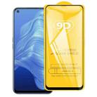 For OPPO Realme 7 9D Full Glue Full Screen Tempered Glass Film - 1