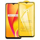 For OPPO Realme C15 9D Full Glue Full Screen Tempered Glass Film - 1