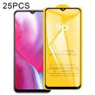 For OPPO Realme Narzo 20A 25 PCS 9D Full Glue Full Screen Tempered Glass Film - 1