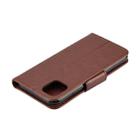 For iPhone 11 Butterfly Flower Pattern Horizontal Flip Leather Case with Holder & Card Slots & Wallet(Brown) - 7