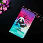 For Xiaomi Poco M3 Cross Texture Painting Pattern Horizontal Flip Leather Case with Holder & Card Slots & Wallet & Lanyard(Sleeping Panda) - 10