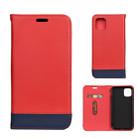 For iPhone 11 Horizontal Flip Leather Case with Holder & Card Slots(Red) - 1