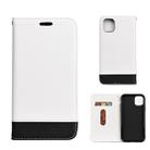 For iPhone 11 Horizontal Flip Leather Case with Holder & Card Slots(White) - 1