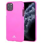 For iPhone 11 Pro MERCURY GOOSPERY JELLY TPU Fluorescence Shockproof and Scratch Case(Pink) - 1