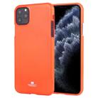For iPhone 11 Pro Max MERCURY GOOSPERY JELLY TPU Fluorescence Shockproof and Scratch Case(Orange) - 1
