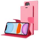 For iPhone 11 MERCURY GOOSPERY FANCY DIARY Horizontal Flip Leather Case with Holder & Card Slots & Wallet(Pink) - 1