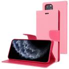 For iPhone 11 Pro MERCURY GOOSPERY FANCY DIARY Horizontal Flip Leather Case with Holder & Card Slots & Wallet(Pink) - 1