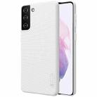 For Samsung Galaxy S21+ 5G NILLKIN Frosted Concave-convex Texture PC Protective Case(White) - 1