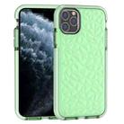 For iPhone 11 Pro Shockproof Diamond Texture TPU Protective Case(Green) - 1