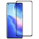 For OPPO Reno5 Pro+ 5G / Pro 5G 9H HD 3D Curved Edge Tempered Glass Film(Black) - 1