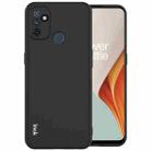 For OnePlus Nord N100 IMAK UC-1 Series Shockproof Frosted TPU Protective Case(Black) - 1