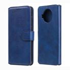 For Xiaomi Mi 10T Lite 5G / Redmi Note 9 Pro 5G Classic Calf Texture PU + TPU Horizontal Flip Leather Case, with Holder & Card Slots & Wallet(Blue) - 1