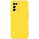 For OPPO Reno5 5G IMAK UC-2 Series Shockproof Full Coverage Soft TPU Case(Yellow) - 1