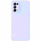 For OPPO Reno5 Pro 5G IMAK UC-2 Series Shockproof Full Coverage Soft TPU Case(Purple) - 1