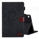 For Galaxy Tab A 8.0 & S Pen (2019) Business Style Horizontal Flip Leather Case, with Holder & Card Slot & Photo Frame & Sleep / Wake-up Function(Black) - 1