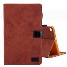 For Galaxy Tab A 8.0 (2019) / T290 Business Style Horizontal Flip Leather Case, with Holder & Card Slot & Photo Frame & Sleep / Wake-up Function(Brown) - 1