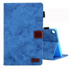 For Galaxy Tab A 8.0 (2019) / T290 Business Style Horizontal Flip Leather Case, with Holder & Card Slot & Photo Frame & Sleep / Wake-up Function(Blue) - 1