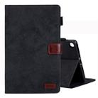 For Galaxy Tab A 10.1 (2019) Business Style Horizontal Flip Leather Case, with Holder & Card Slot & Photo Frame & Sleep / Wake-up Function(Black) - 1