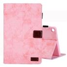 For Galaxy Tab A 10.1 (2019) Business Style Horizontal Flip Leather Case, with Holder & Card Slot & Photo Frame & Sleep / Wake-up Function(Pink) - 1