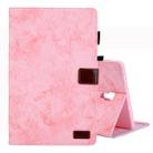 For Galaxy Tab A 10.5 / T590 Business Style Horizontal Flip Leather Case, with Holder & Card Slot & Photo Frame & Sleep / Wake-up Function(Pink) - 1