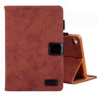 For iPad Mini 1 / 2 / 3 / 4 Business Style Horizontal Flip Leather Case, with Holder & Card Slot & Photo Frame & Sleep / Wake-up Function(Brown) - 1