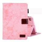 For iPad Mini 1 / 2 / 3 / 4 Business Style Horizontal Flip Leather Case, with Holder & Card Slot & Photo Frame & Sleep / Wake-up Function(Pink) - 1