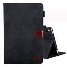 For iPad Mini (2019) Business Style Horizontal Flip Leather Case, with Holder & Card Slot & Photo Frame & Sleep / Wake-up Function(Black) - 1