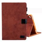 For iPad 10.2 2021 / 2020 / 2019 Business Style Horizontal Flip Leather Case, with Holder & Card Slot & Photo Frame & Sleep / Wake-up Function(Brown) - 1