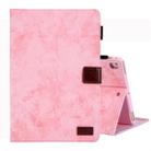 For iPad 10.2 2021 / 2020 / 2019 Business Style Horizontal Flip Leather Case, with Holder & Card Slot & Photo Frame & Sleep / Wake-up Function(Pink) - 1