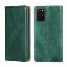 For Samsung Galaxy S20+ PU + TPU Gloss Oil Solid Color Magnetic Horizontal Flip Leather Case with Holder & Card Slot & Wallet(Green) - 1