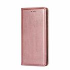 For Samsung Galaxy S20 Ultra PU + TPU Gloss Oil Solid Color Magnetic Horizontal Flip Leather Case with Holder & Card Slot & Wallet(Rose Gold) - 2