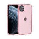 For iPhone 11 Pro Shockproof Terminator Style Glitter Powder Protective Case(Pink) - 1