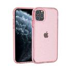 For iPhone 11 Pro Max Shockproof Terminator Style Glitter Powder Protective Case(Pink) - 1