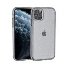 For iPhone 11 Pro Max Shockproof Terminator Style Glitter Powder Protective Case(Grey) - 1