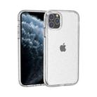 For iPhone 11 Pro Max Shockproof Terminator Style Glitter Powder Protective Case(White) - 1