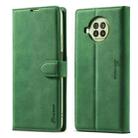 For Xiaomi Mi 10T Lite Forwenw F1 Series Matte Strong Magnetism Horizontal Flip Leather Case with Holder & Card Slots & Wallet & Photo Frame(Green) - 1