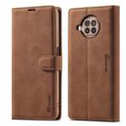 For Xiaomi Mi 10T Lite Forwenw F1 Series Matte Strong Magnetism Horizontal Flip Leather Case with Holder & Card Slots & Wallet & Photo Frame(Brown) - 1