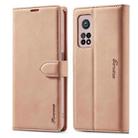For Xiaomi Mi 10T Pro Forwenw F1 Series Matte Strong Magnetism Horizontal Flip Leather Case with Holder & Card Slots & Wallet & Photo Frame(Rose Gold) - 1