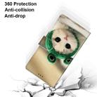 For Samsung Galaxy S21 5G Coloured Drawing Cross Texture Horizontal Flip PU Leather Case with Holder & Card Slots & Wallet & Lanyard(Frog Kitten) - 5