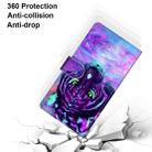 For Samsung Galaxy S21 5G Coloured Drawing Cross Texture Horizontal Flip PU Leather Case with Holder & Card Slots & Wallet & Lanyard(Tiger Drinking Water) - 5