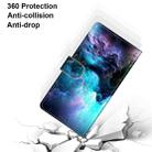 For Samsung Galaxy S21 5G Coloured Drawing Cross Texture Horizontal Flip PU Leather Case with Holder & Card Slots & Wallet & Lanyard(Colorful Clouds) - 5