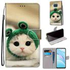 For Xiaomi Mi 10T Lite 5G Coloured Drawing Cross Texture Horizontal Flip PU Leather Case with Holder & Card Slots & Wallet & Lanyard(Frog Kitten) - 1