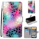 For Nokia 5.3 Coloured Drawing Cross Texture Horizontal Flip PU Leather Case with Holder & Card Slots & Wallet & Lanyard(Translucent Glass) - 1