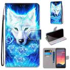 For Nokia C2 Coloured Drawing Cross Texture Horizontal Flip PU Leather Case with Holder & Card Slots & Wallet & Lanyard(Dick Rose Wolf) - 1