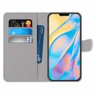 For iPhone 12 mini Coloured Drawing Cross Texture Horizontal Flip Leather Case with Holder & Card Slots & Wallet & Lanyard(Translucent Glass) - 3