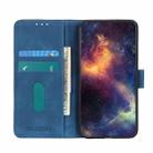 For Xiaomi Mi 11 KHAZNEH Retro Texture PU + TPU Horizontal Flip Leather Case with Holder & Card Slots & Wallet(Blue) - 4