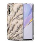 For Huawei nova 7 5G TPU Gilt Marble Pattern Protective Case(Grey) - 1